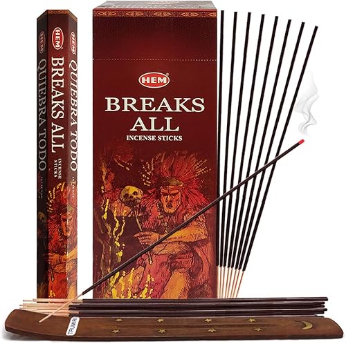 Vista 115 de TRUMIRI First Rain Varillas de incienso y soporte de incienso Trumiri: 120 piezas (6 paquetes x 20 piezas), aromas de Hem & Trumiri, naturales