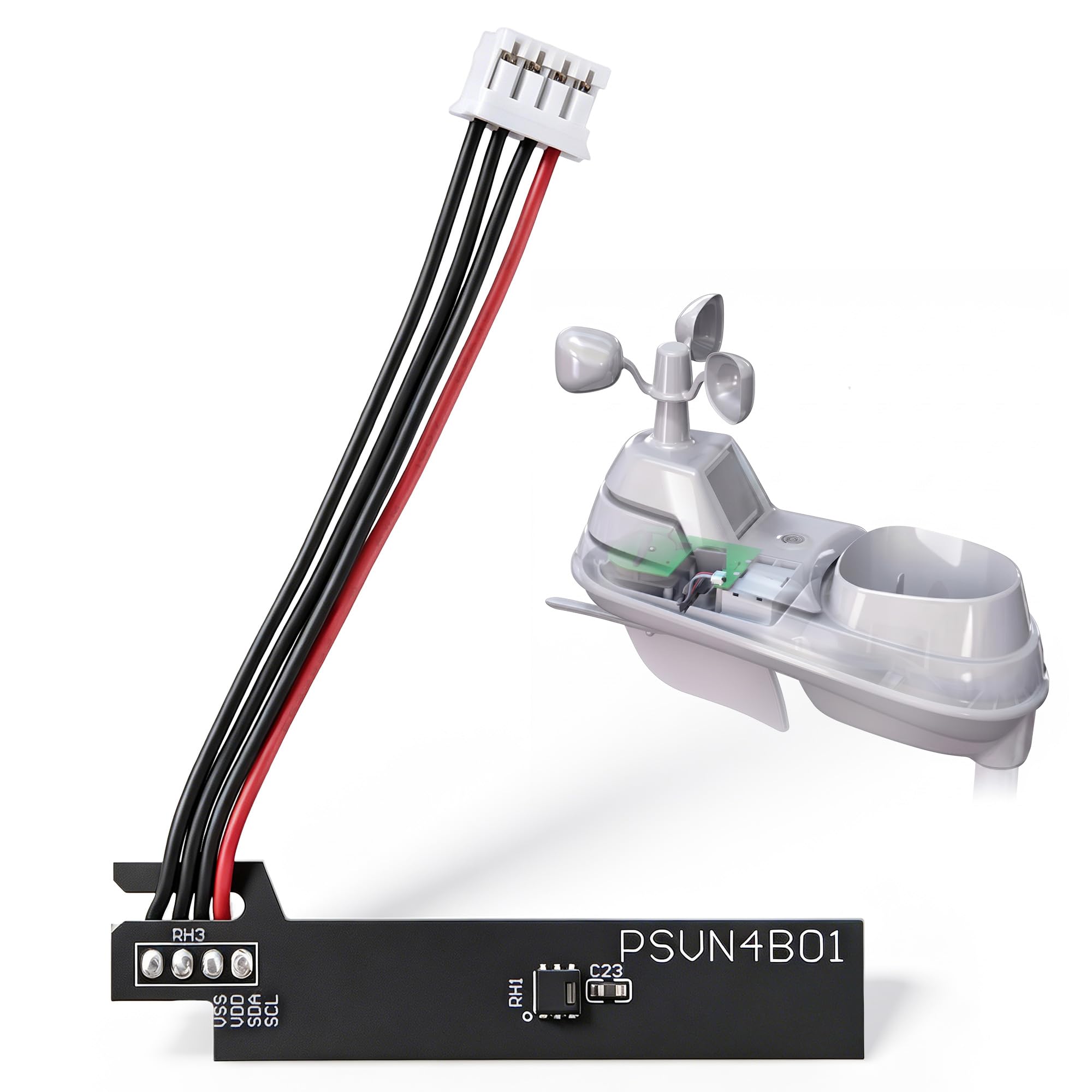 Temperature Humidity Sensor Replacement for AcuRite 5-in-1 Weather Station