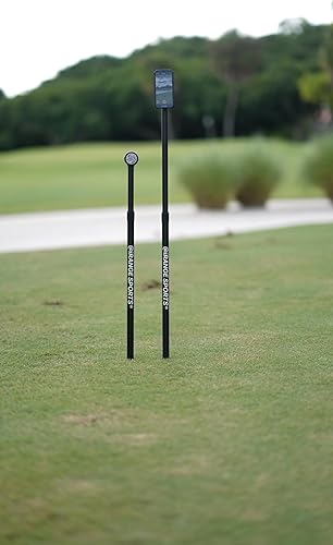 Miniatura 5 de @iRangeSports Stick EXT con disco compatible con MagSafe - Monopie de golf, magnético fuerte, ligero, soporte portátil para teléfono y tableta