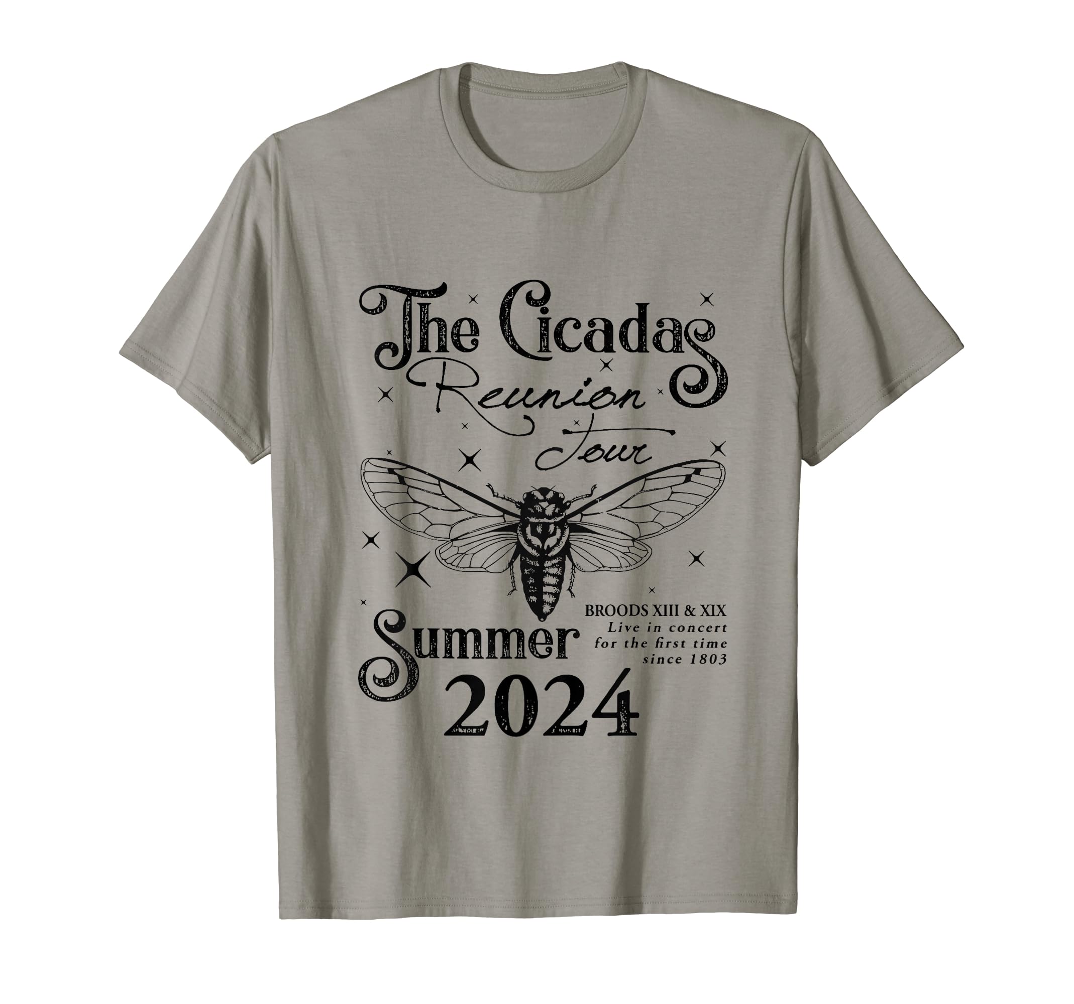 The Cicadas Reunion Tour Summer 2024 Cicada Nature Lover T-Shirt