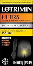 Lotrimin Ultra Jock Itch Cream - Powerful Butenafine Hydrochloride Treatment for Jock Itch, 0.42 Ounce 12 Grams Packaging May Vary
