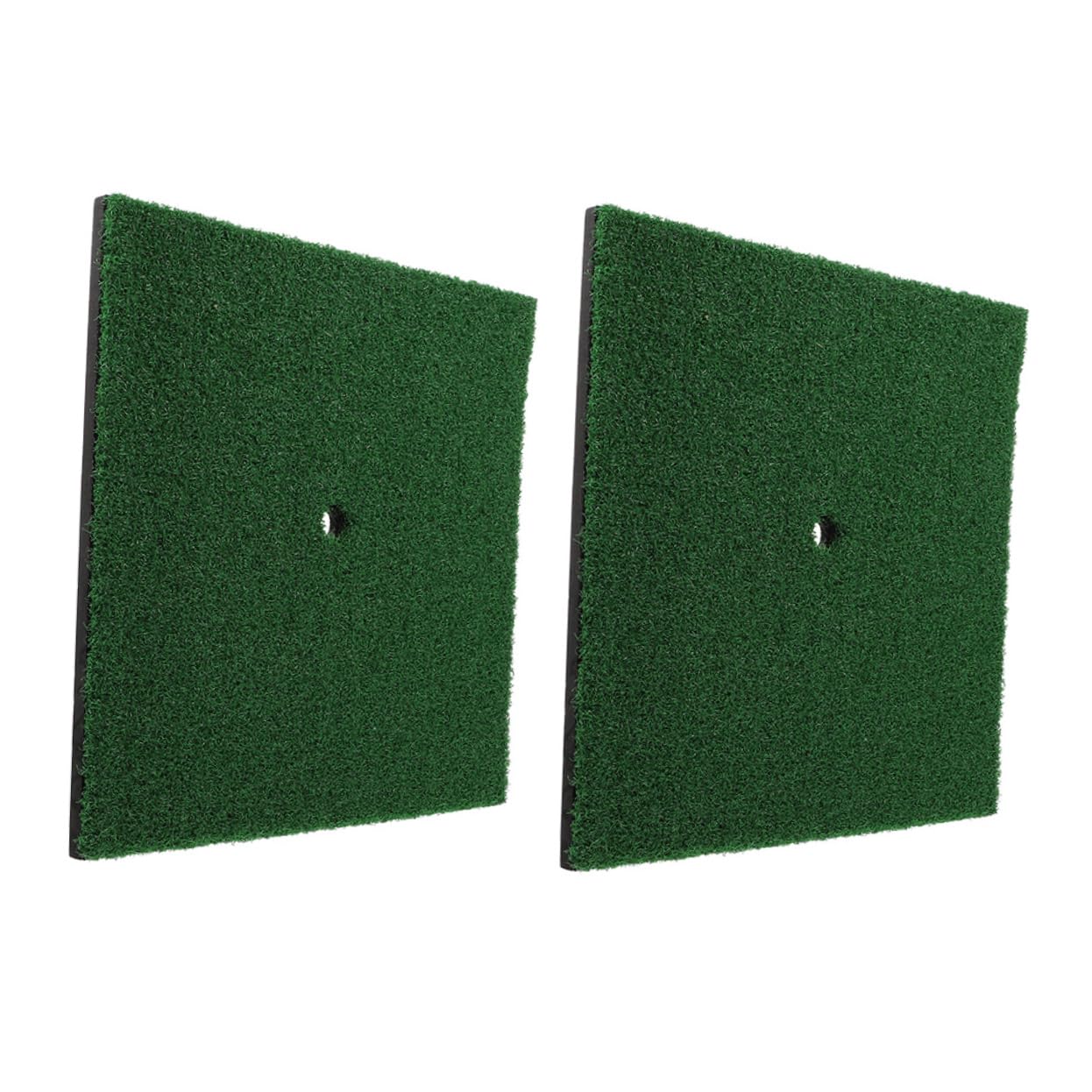 CIMAXIC Realistic Golf Driving Mat -Turf Golfing Hitting Mat 30x30cm Golfing Training Turf Rug