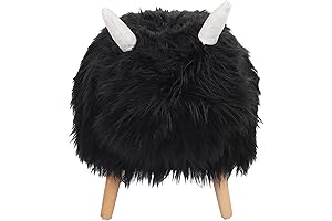 Christopher Knight Home Kamla Faux Fur Animal Footstool