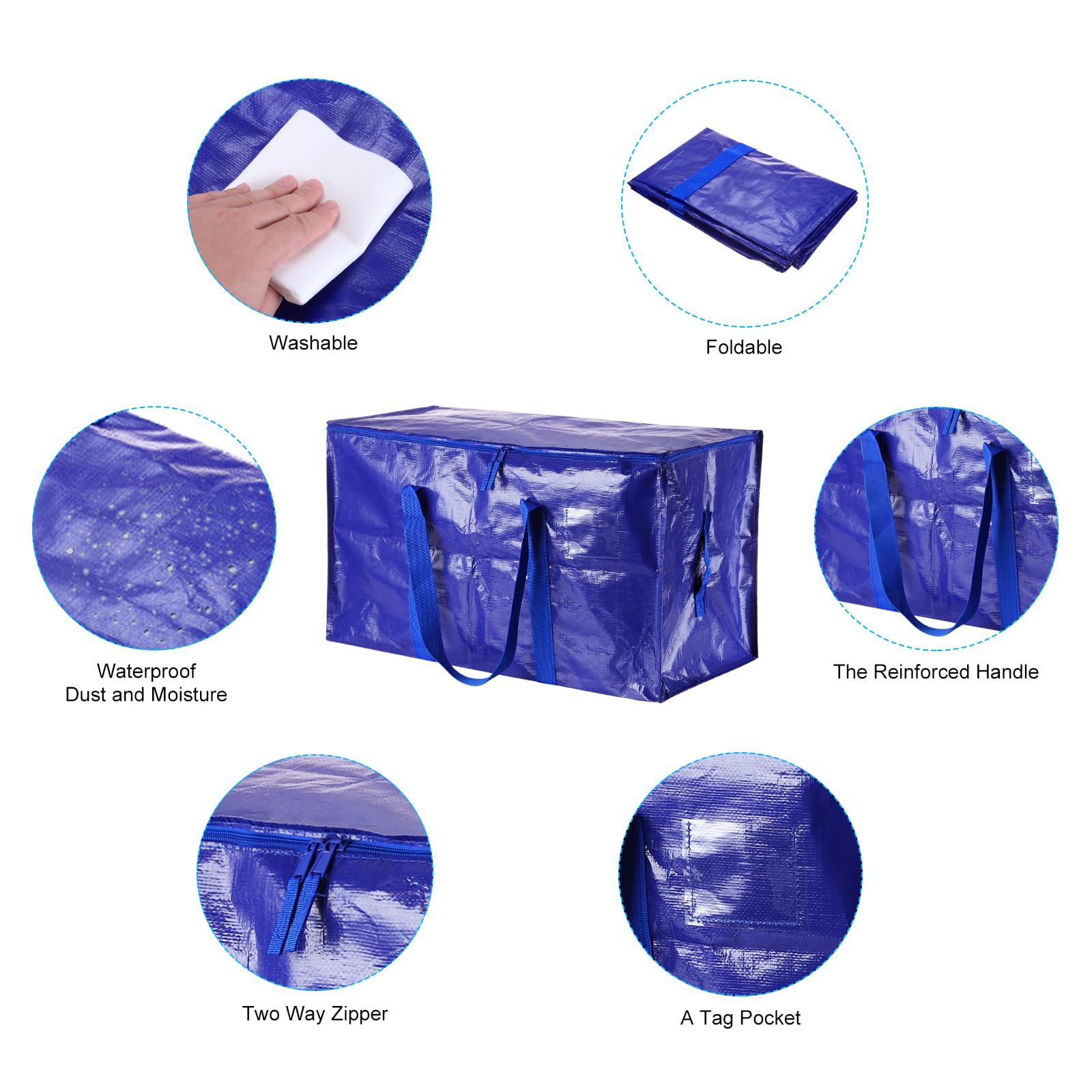 PATIKIL Extra Large Moving Bags - Image 3