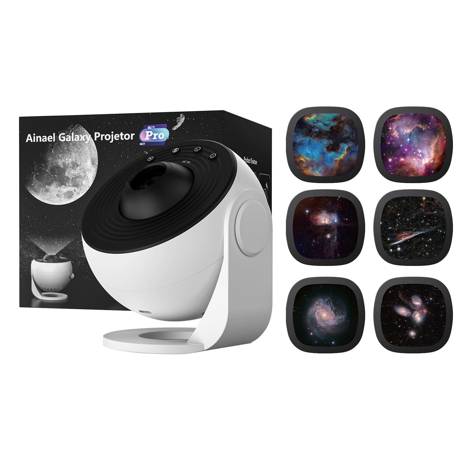 Galaxy Projector Pro & 2025 Version 6PCS Disc Set - Nebula D