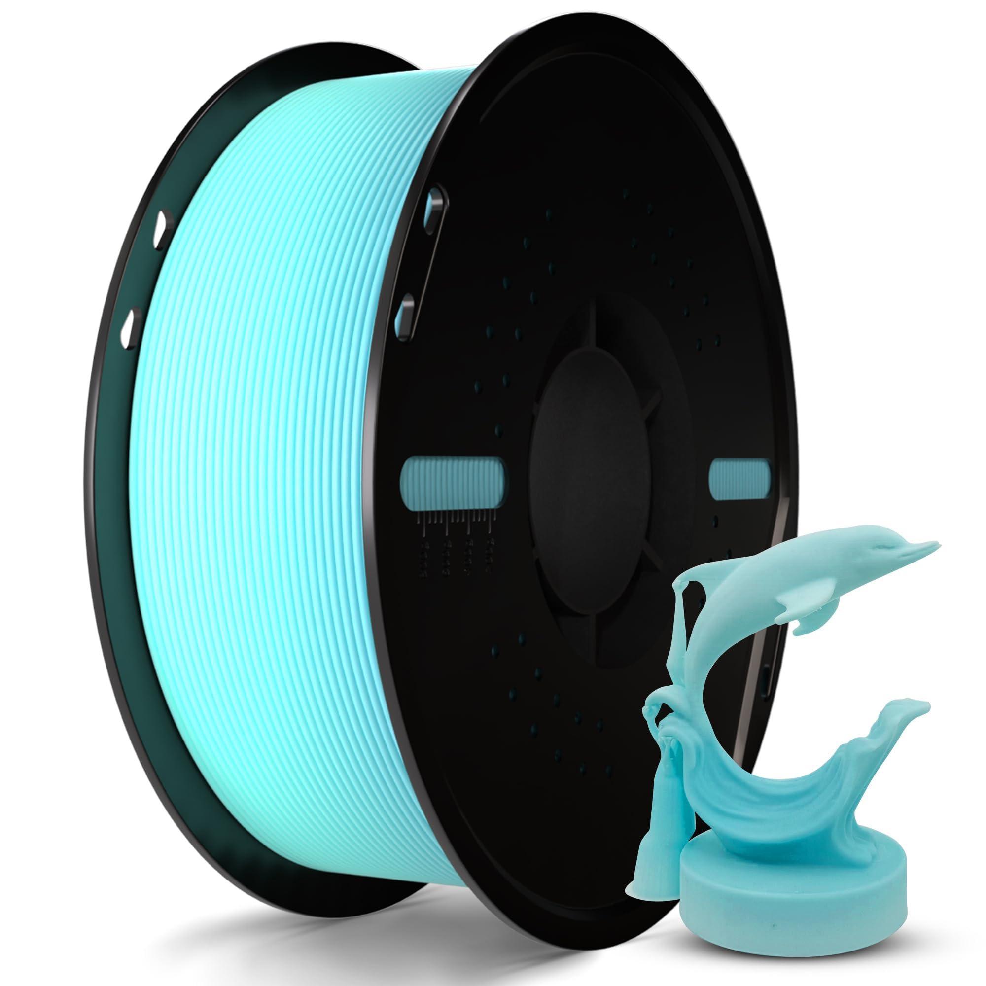 Miailuy Silk Filament PLA 1.75mm Silk 3D Printer Filament, Silk 1kg Spool (2.2lbs), Dimensional Accuracy +/- 0.02 mm, Fit Most FDM Printer (Silk