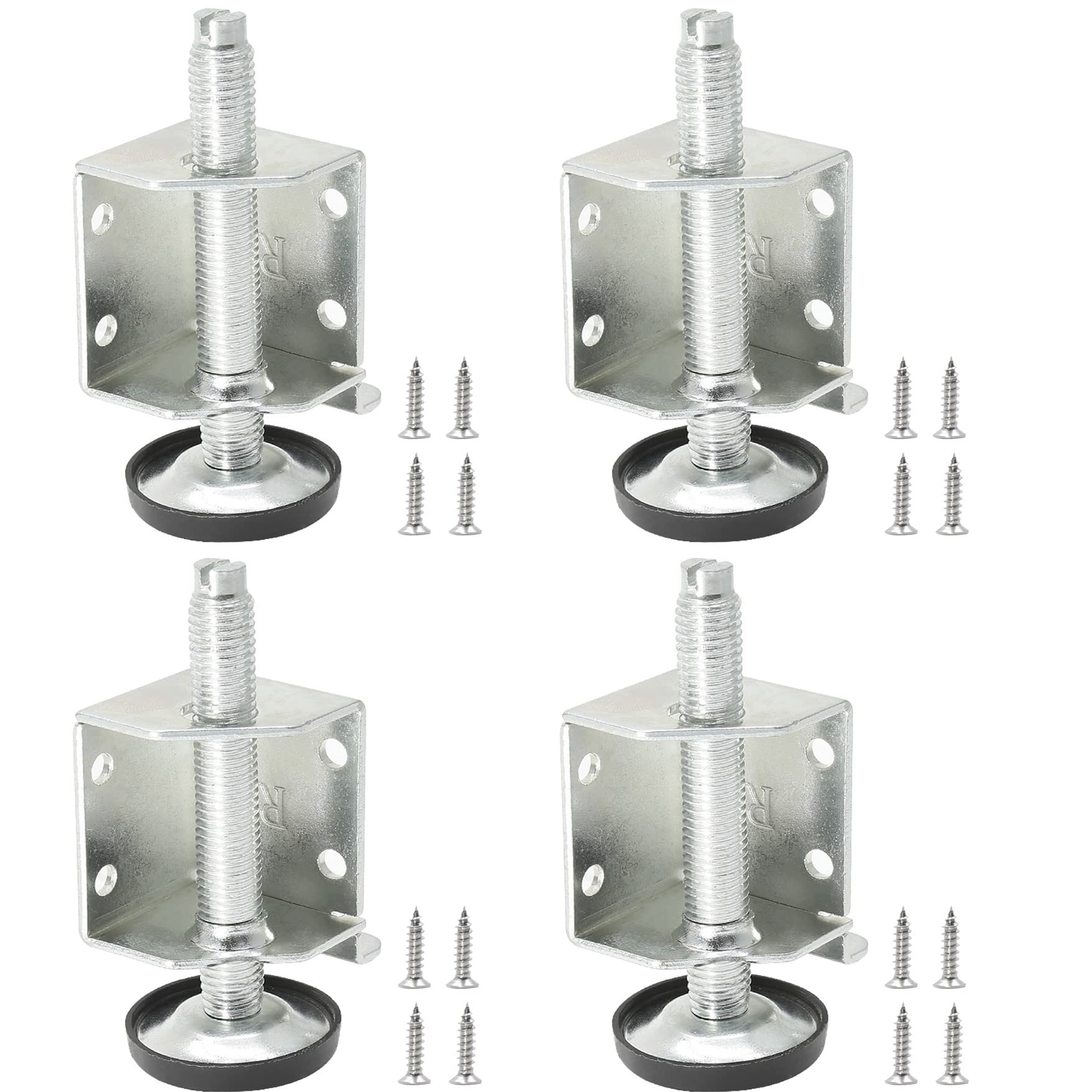Buy Piutouyar 4 Pack 31/3 inch Corner Leveling Feet Heavy Duty