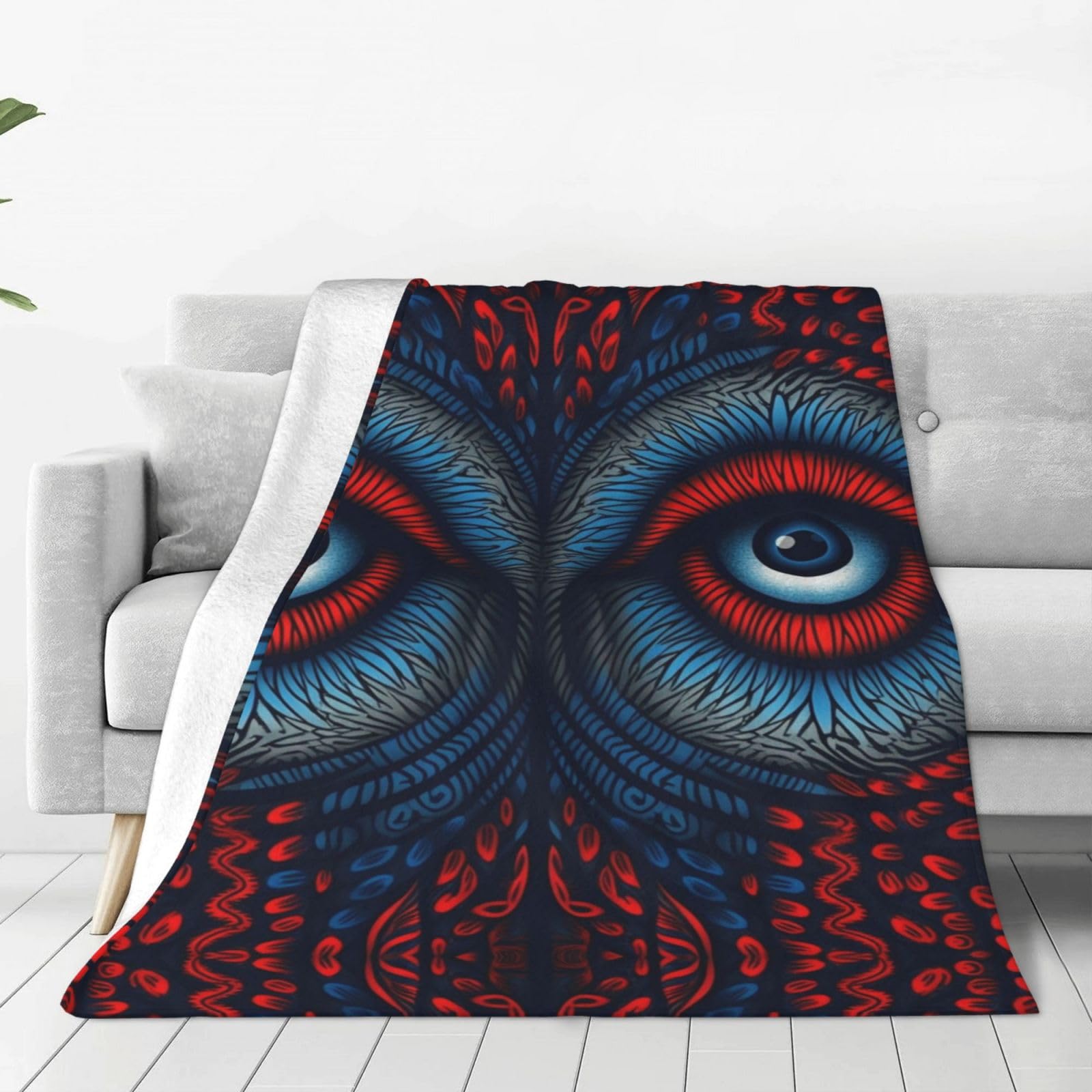 Couverture micro polaire contre le froid plaid léger et chaud pour canapé et lit