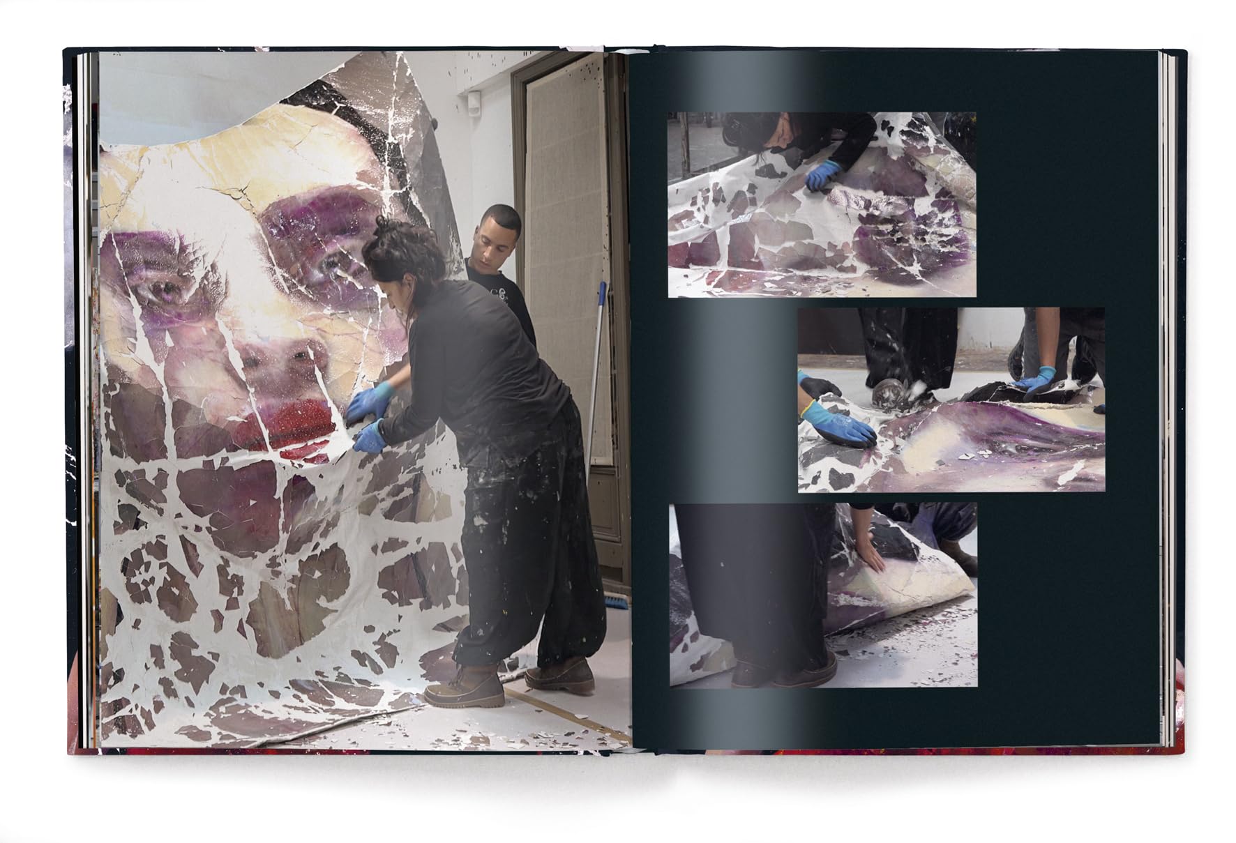 Lita Cabellut Unfolding Density /anglais