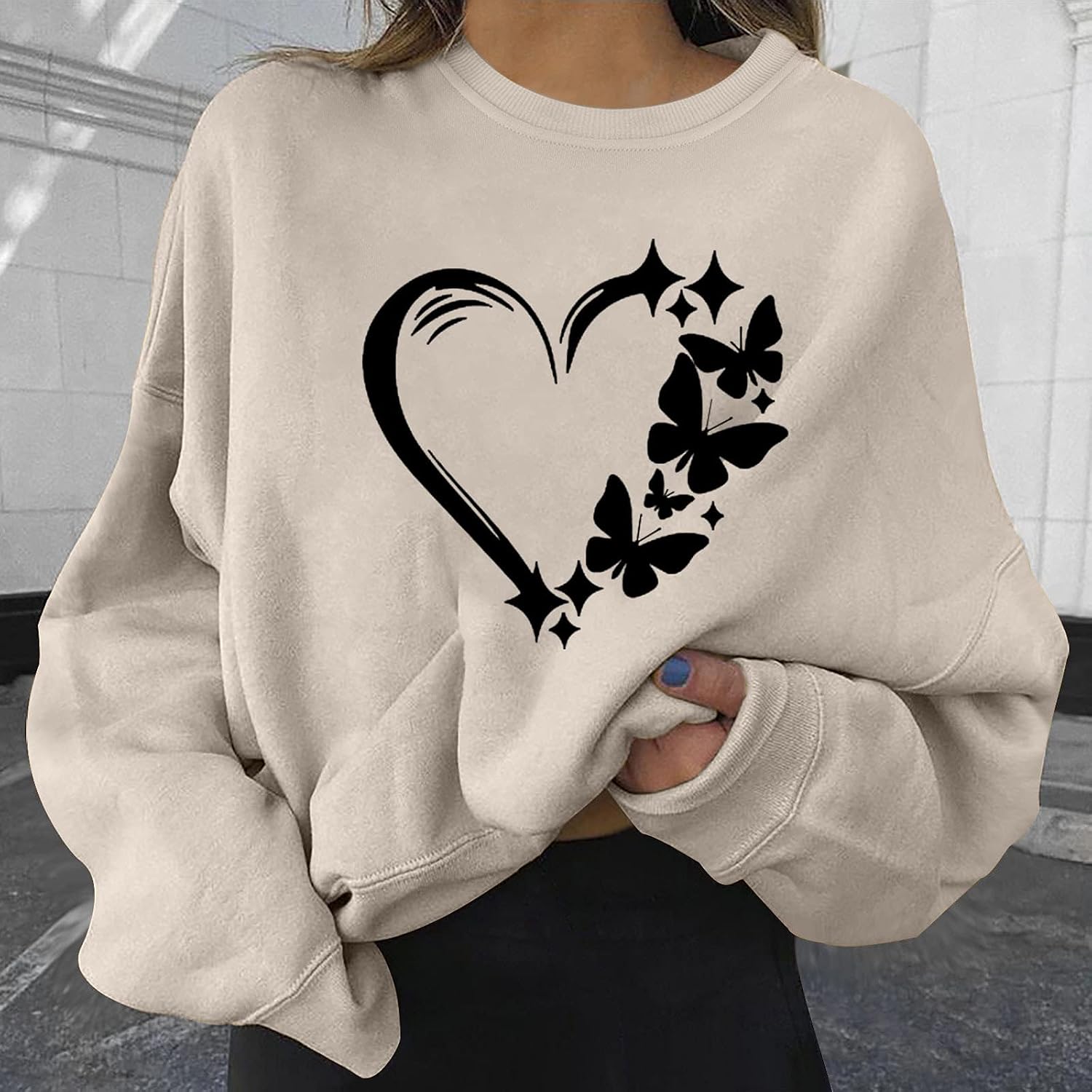 Women's Crewneck Sweatshirt Valentine 