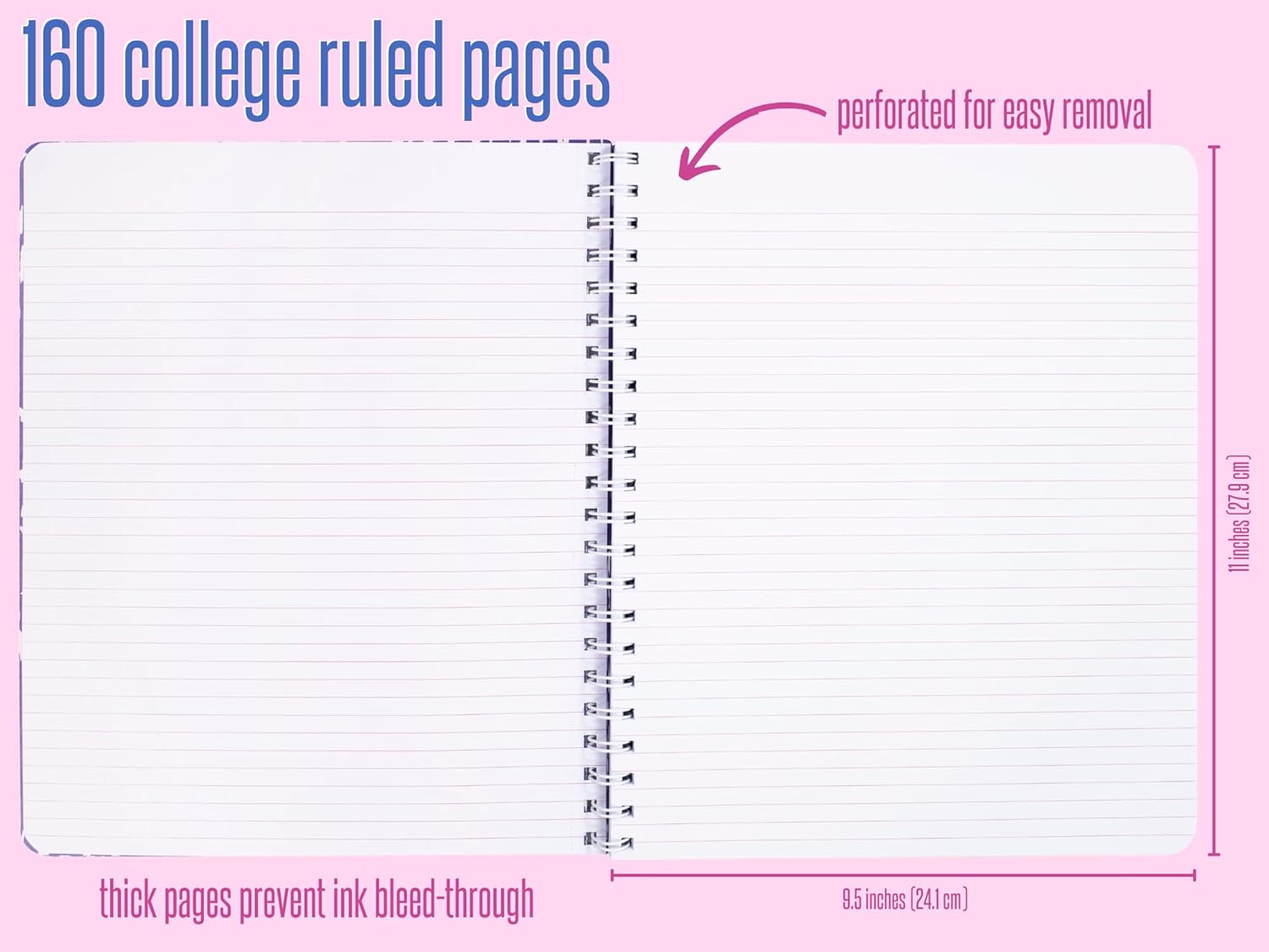 Lilly Pulitzer Large Blue Hardcover Spiral Notebook, 11 x 9.5 with 160 College Ruled Pages, Cabana Cocktail Lilly Pulitzer Large Blue Hardcover Spiral Notebook, 11 x 9.5 with 160 College Ruled Pages, Cabana Cocktail