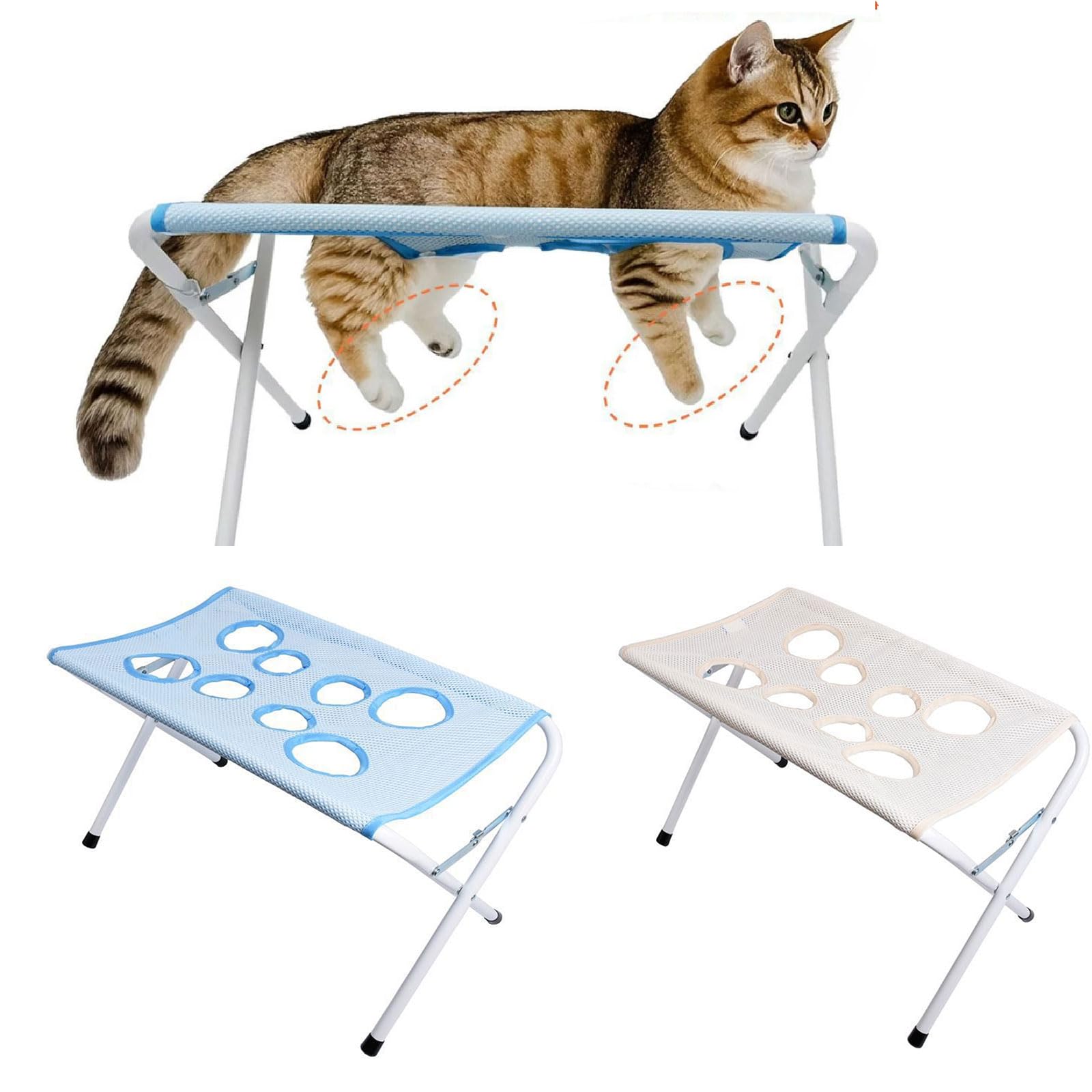 Supporto per il bagno per cani con base antiscivolo e chiusura sicura per una pulizia rilassata e un processo di toelettatura Supporto con grip per il taglio
