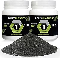Vista 13 de Polly Plastics Rock Tumbler - Recambio de grano medio, grano de carburo de silicio 500 prepulido, etapa 3 para piedras de rodar (paquete de 2)