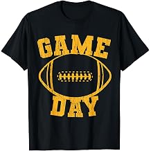 Vintage Football Game Day Script T-Shirt