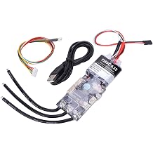 Tbest Mini Electronic Speed Controller 50A with Aluminum