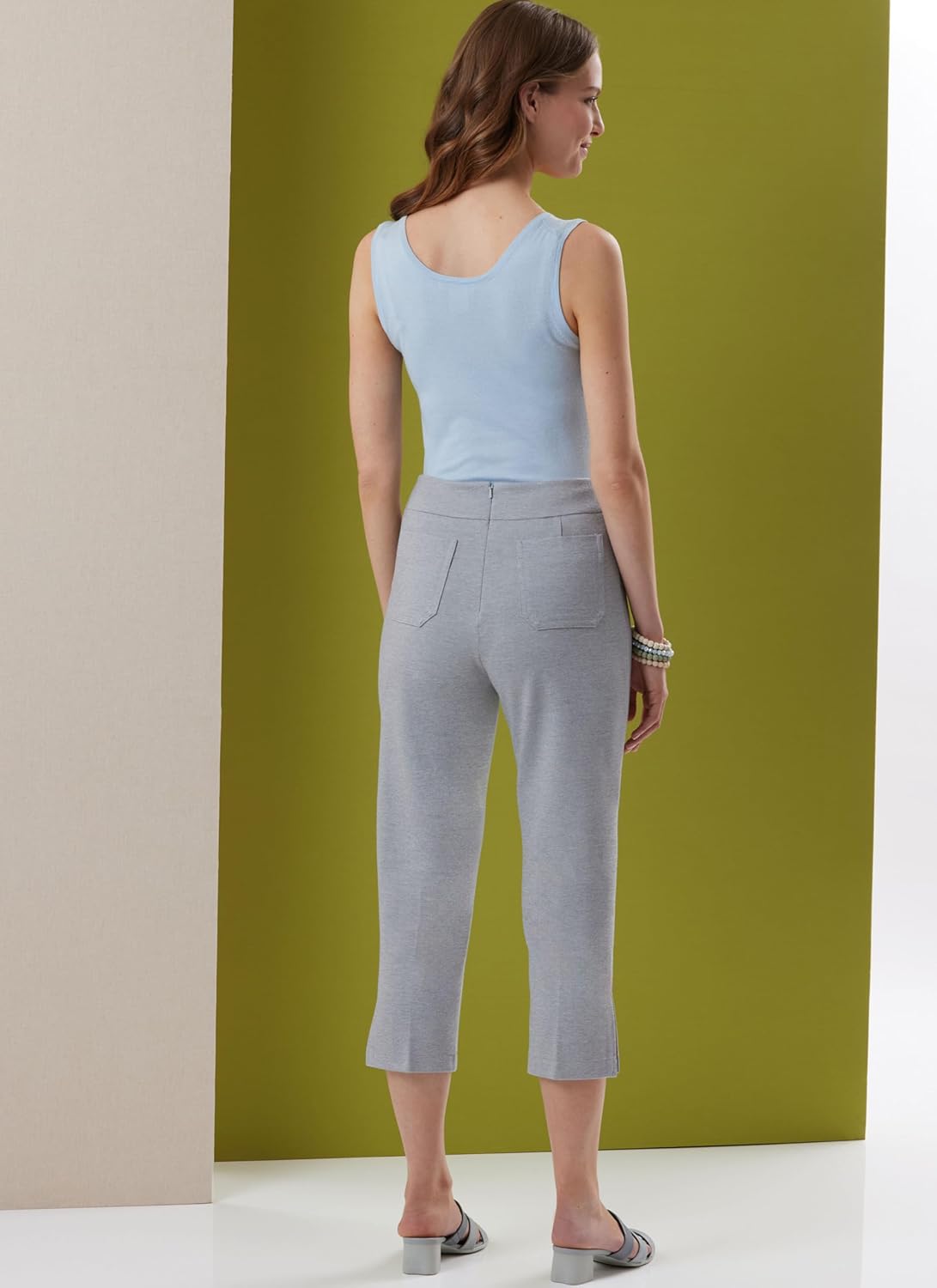 Butterick B7042Y5 Misses' Fitted Pants Sewing Pattern Packet by Palmer/Pletsch Tammie Pontsler, Design Code B7042, Sizes 18-20-22-24-26