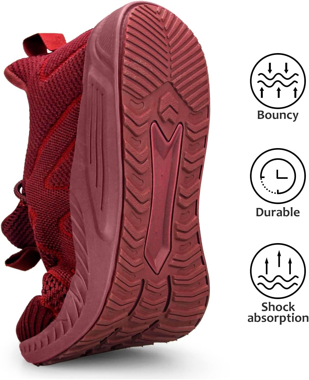 Feethit Womens Running Shoes Tennis Walking Shoes Slip on Sneakers Lightweight Gym Shoes for Workout Work Travel Athletic - Image 5