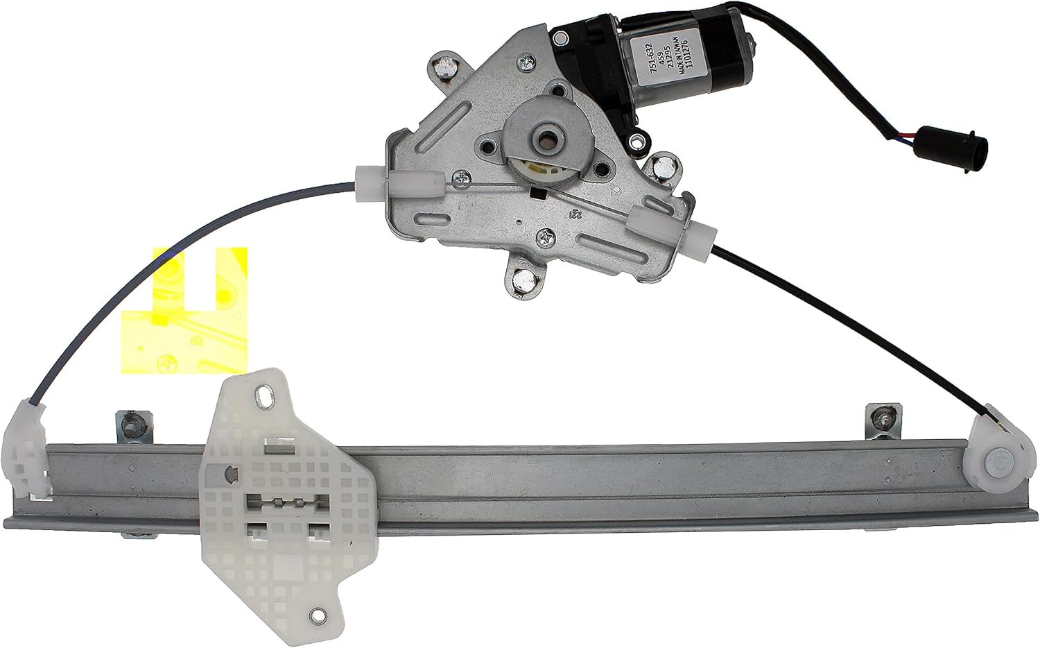Dorman 751-632 Front Driver Side Power Window Regulator and Motor Assembly Compatible with Select Hyundai Models