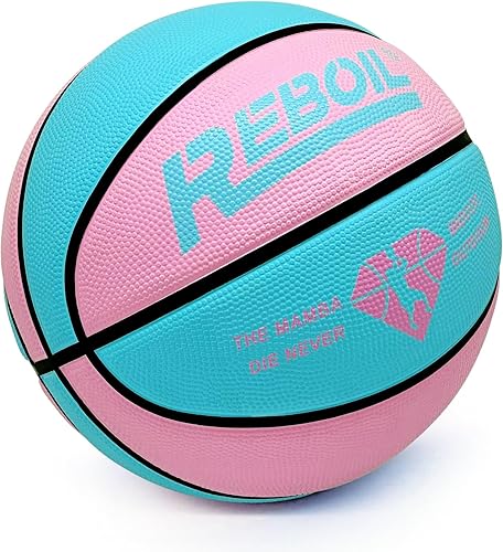 Miniatura 2 de REBOILPHASE Reboil Kids Youth Size 6 28.5 Basketball Premium Rubber Indoor Outdoor Basketball Outdoor for Boys Girls Womens Mens Basketball Gifts