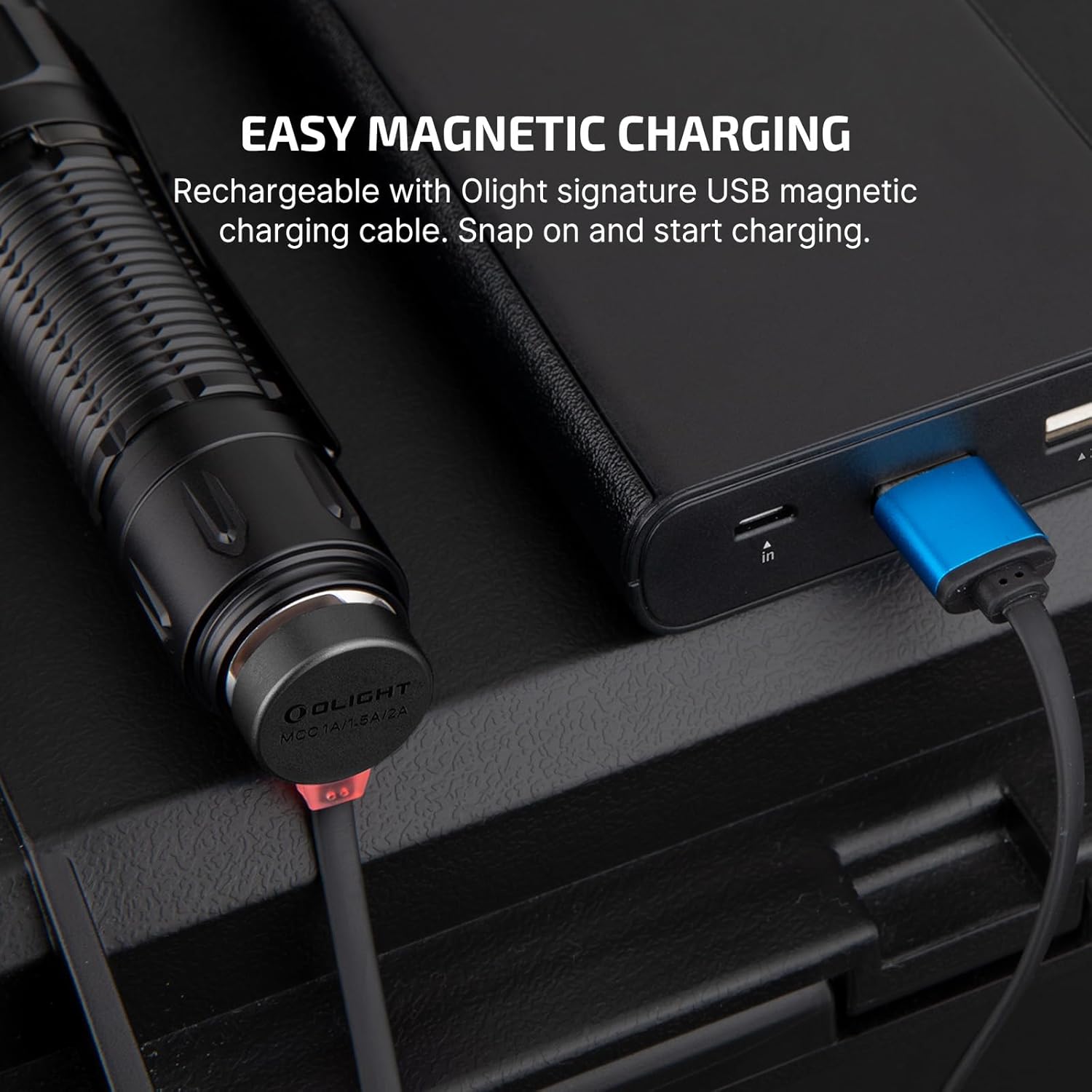 OLIGHT Warrior 3S Magnetic Charging