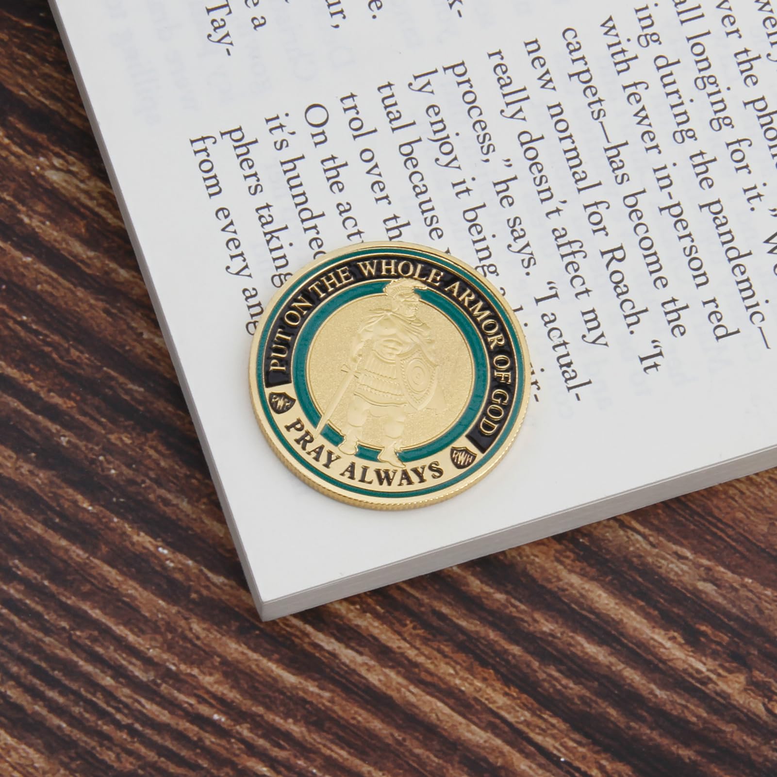Armor of God Coins - Faith Challenge Coins -6