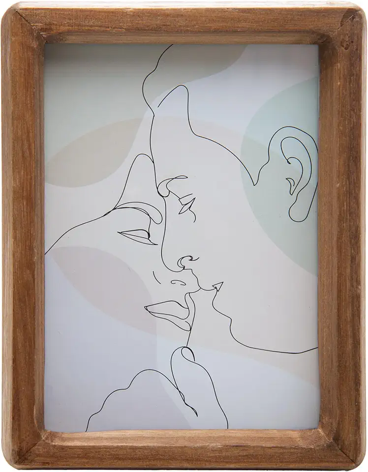 WOLFF - Porta Retrato 13cm x 18cm Madeira