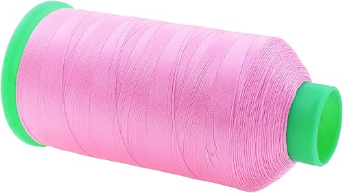 Miniatura 254 de Mandala Crafts Hilos de coser resistentes de nailon consolidado, hilo para tejer jeans de cuero, hilos de tapicería marina al aire libre, Beige