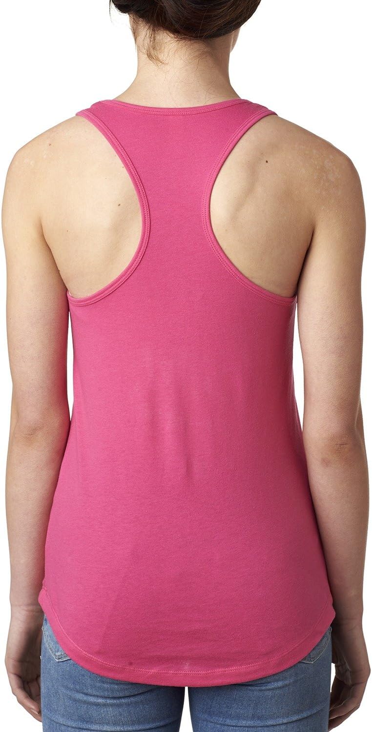 Next Level Apparel Women's Lightweight Racerback Tank, Raspberry, Medium - Image 2
