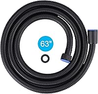 Vista 11 de ALEASHA SUS 304 - Manguera de ducha de 79 pulgadas con acabado de bronce aceitado, manguera de cabezal de ducha extra larga de acero inoxidable