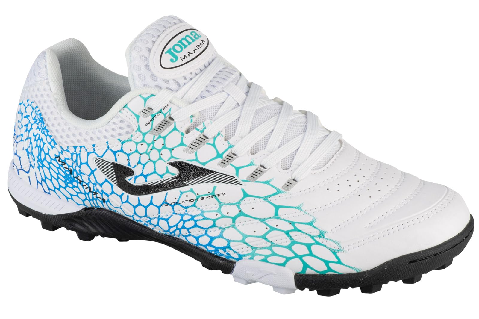 Joma Men's Turf Football Trainers, White, 9