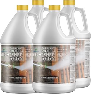 Down Stream Injectable Wood Brightener 5664 by DeckGeneral | Deck Cleaner