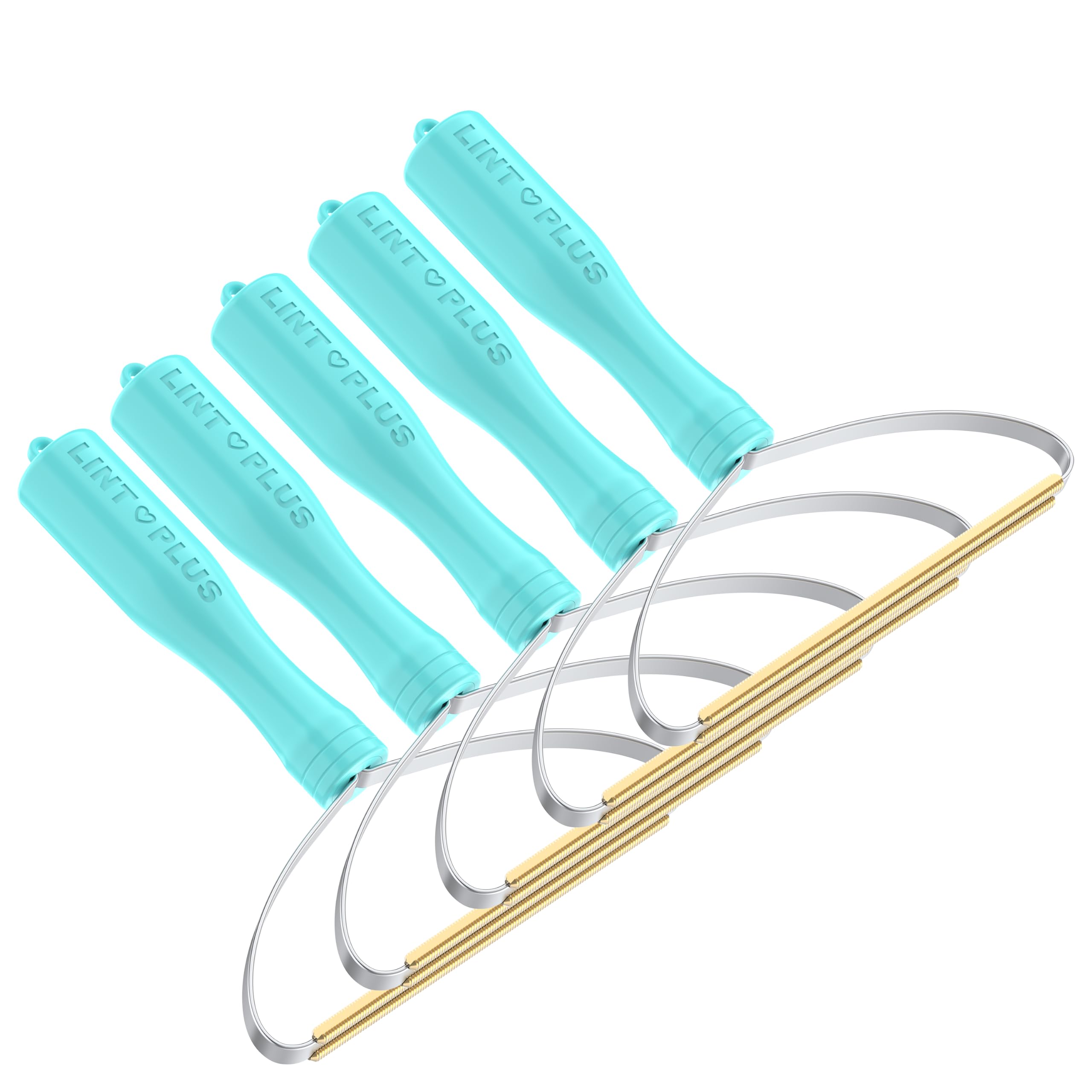 Deep Cleaner Pro Pet Hair Remover 5-Pack Bulk Set - Heavy Duty Carpet Rake &amp; Multi-Surface Scraper for Dog &amp; Cat Hair on Rugs, Couches, Pet Towers, Car Seats &amp; Stairs - Reusable Travel-Size