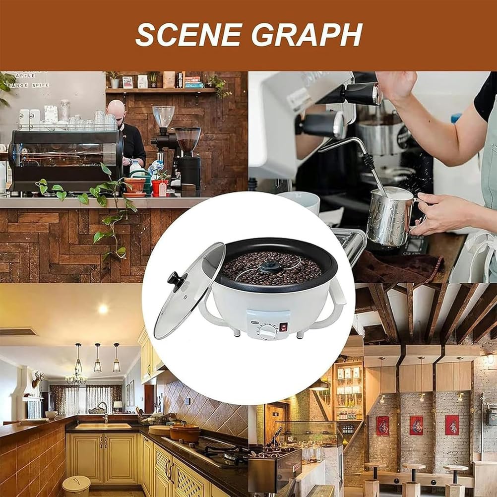 Tostatrice Elettrica per caffè, Macchina Automatica per La Tostatura caffè