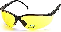 Vista 11 de Pyramex Venture II Bifocal Readers Safety Glasses Protective Eyewear, 2.5 Diopters, Amber
