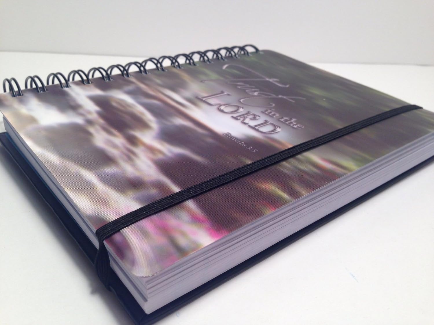 "Trust in the LORD" Lenticular 3D Flowing River "SUBJECT JOURNAL NOTEBOOK"