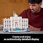 LEGO Architecture Ensemble de Construction Fontaine de Trevi - Puzzle 3D Collectible du Modèle de Monument Italien pour Affichage - Artisanat DIY pour Adultes - Cadeau pour Mariage - 21062