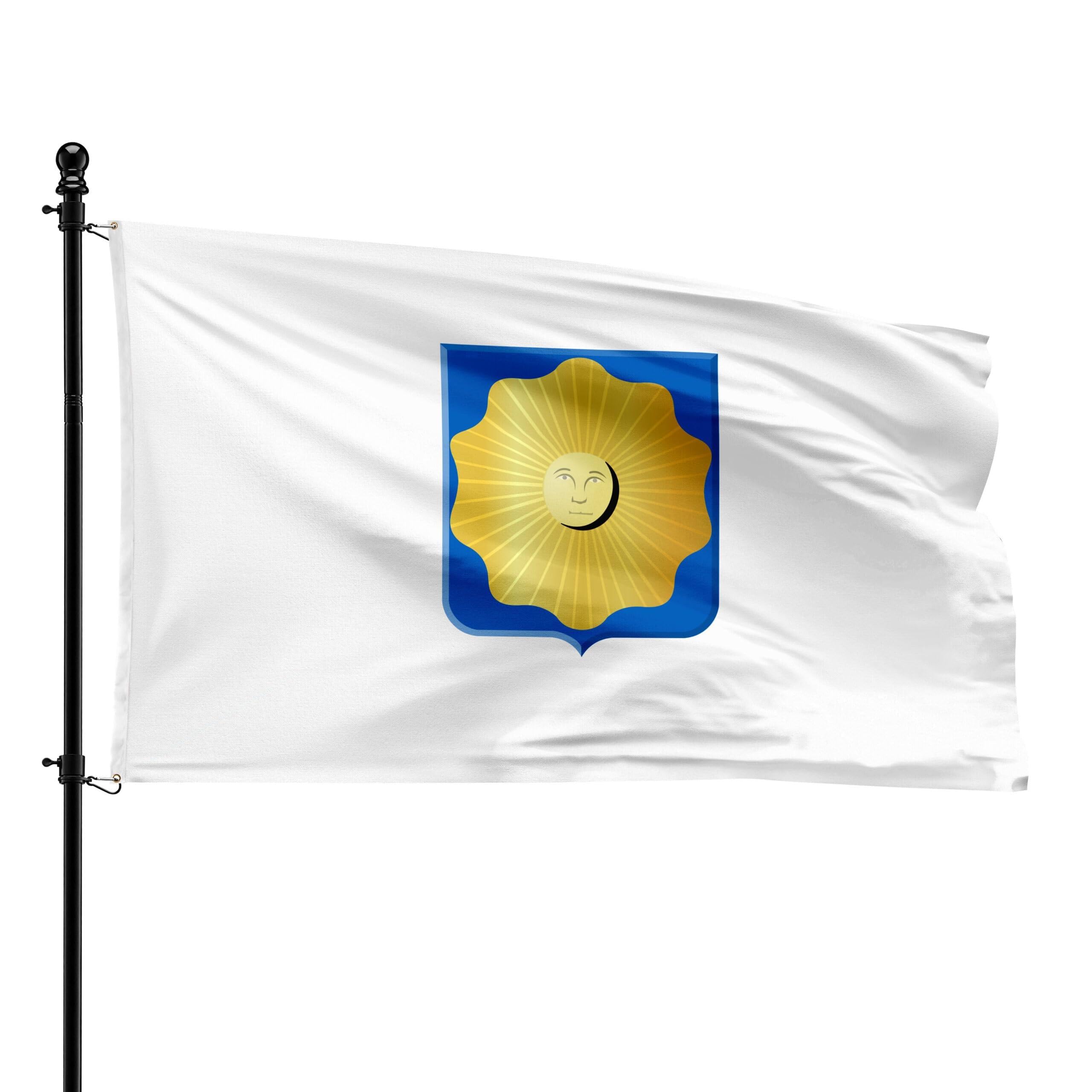Drapeau de Zonhoven haute résistance avec finitions doublées 90x150cm