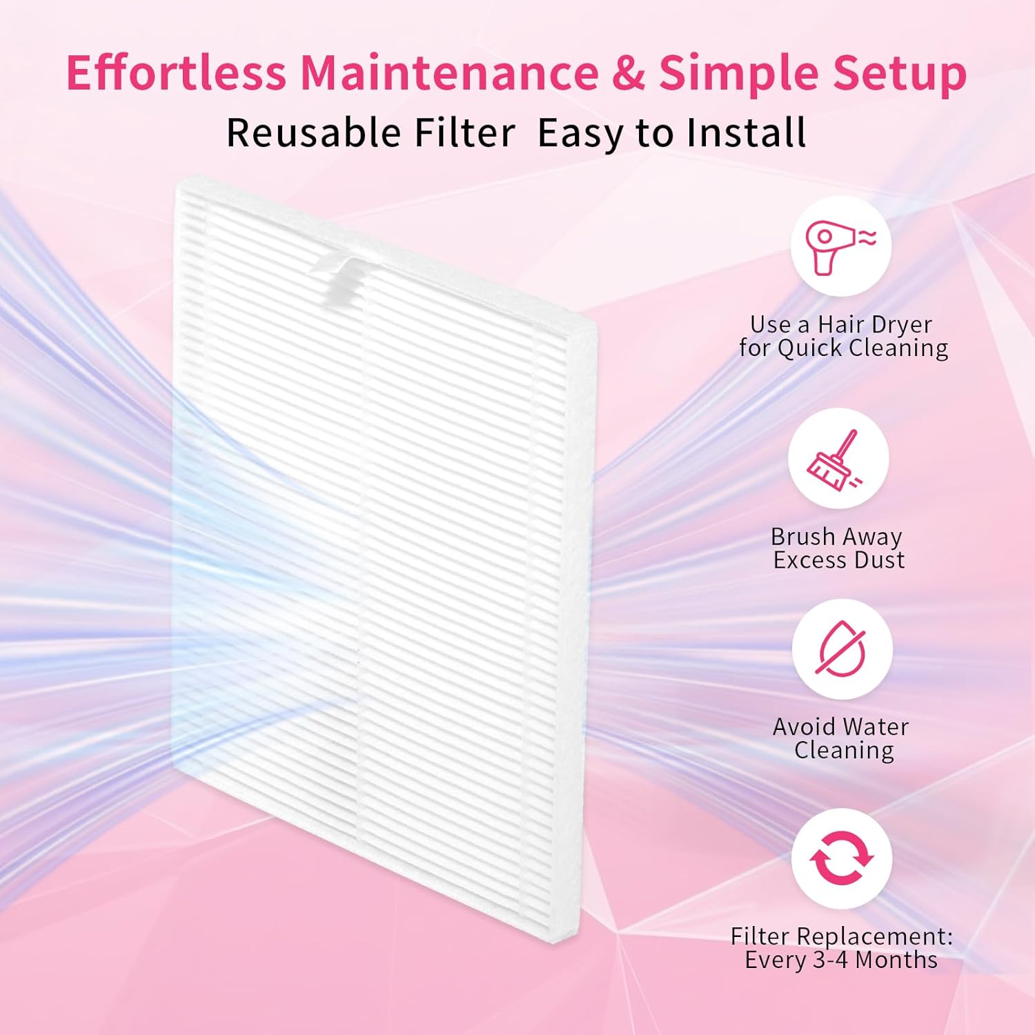 Missshine Nail Dust Collector with Arm Support – Quiet Suction, 5-Speed Adjustable Vacuum with Flexible Stand for Professional Nail Art