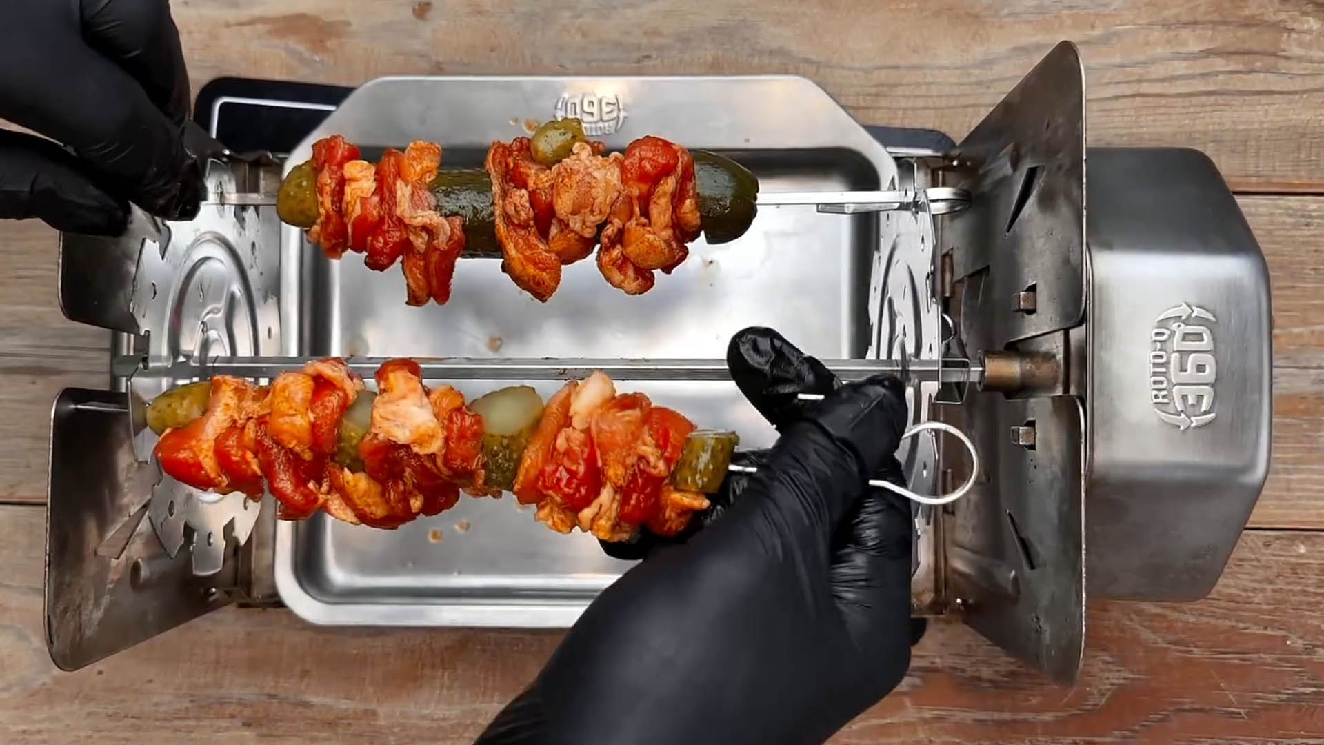 Amazon.com : ROTO-Q 360 Cordless Rotisserie Kit w/Tumble Basket