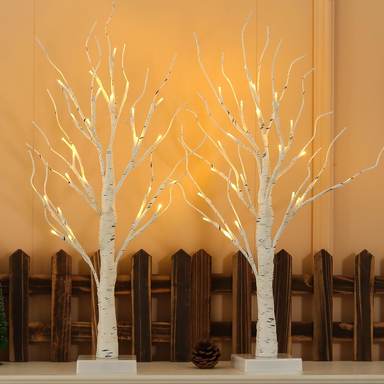 Décoration Halloween Arbre En Feutre 50 Cm + 8 Pendentifs - Pour Intérieur, Ambiance Automnale