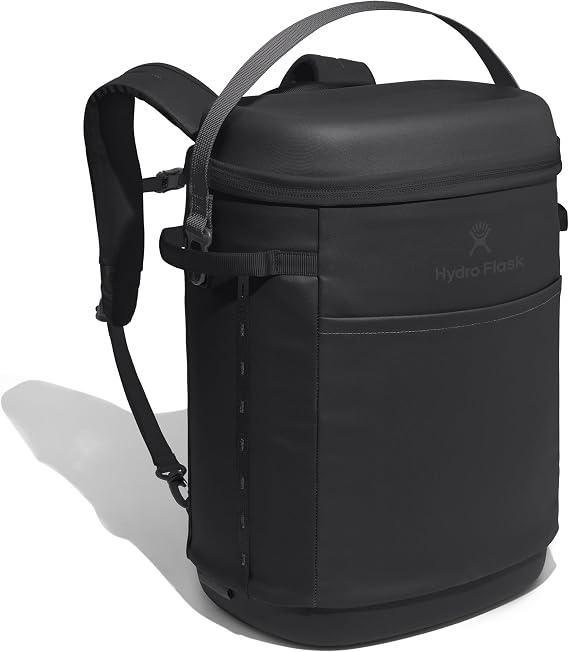 Hydro Flask Carryout Cooler Backpack - Insulated Portable Soft Cooler - 22 L Capacity in Black