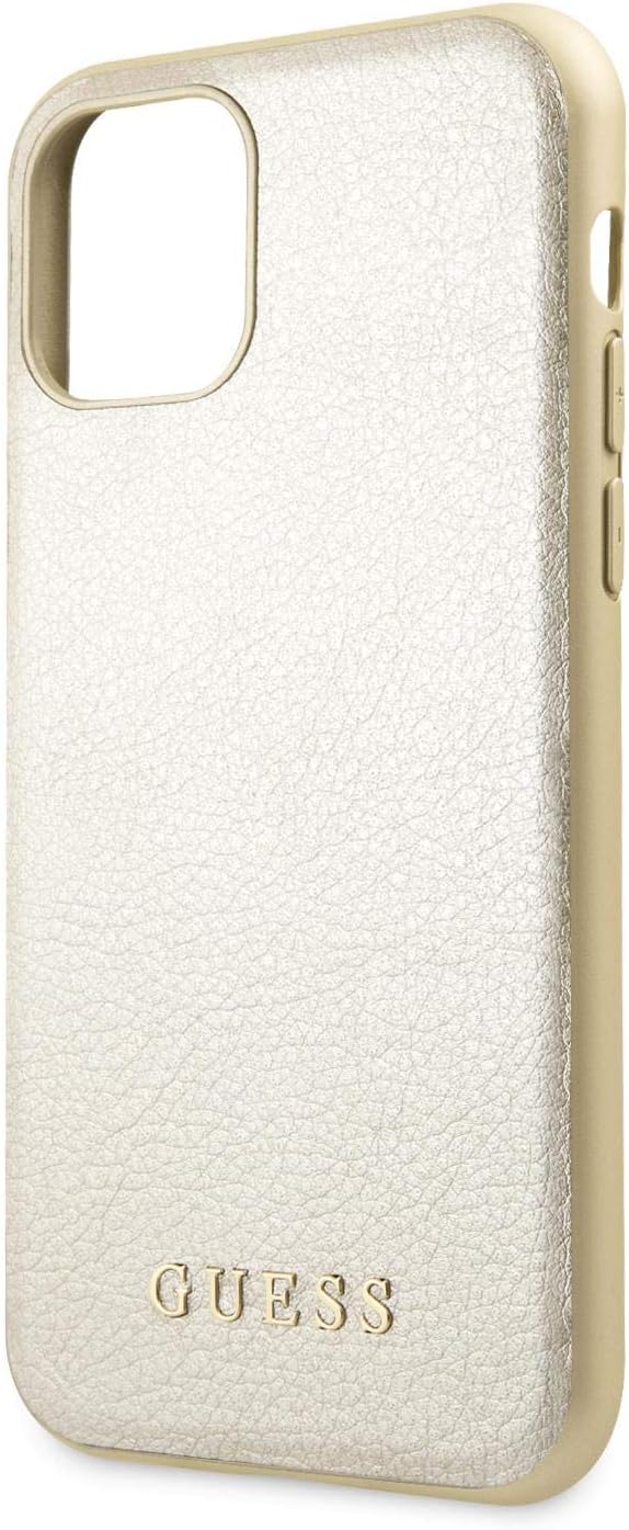 Guess GUHCN61IGLGO Iridescent Cover for iPhone 11 Gold