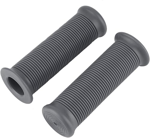 Miniatura 7 de Akozon Par de empuñaduras de 1 pulgada, 0.984 in/1.1 pulgadas, 1.102 in, universal para motocicleta, antideslizante, a rayas, vintage, mango de
