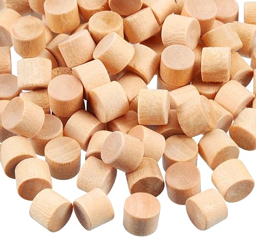 Miniatura 8 de 200 tapas de madera de tamaño mixto  316", "516", "38", "12"