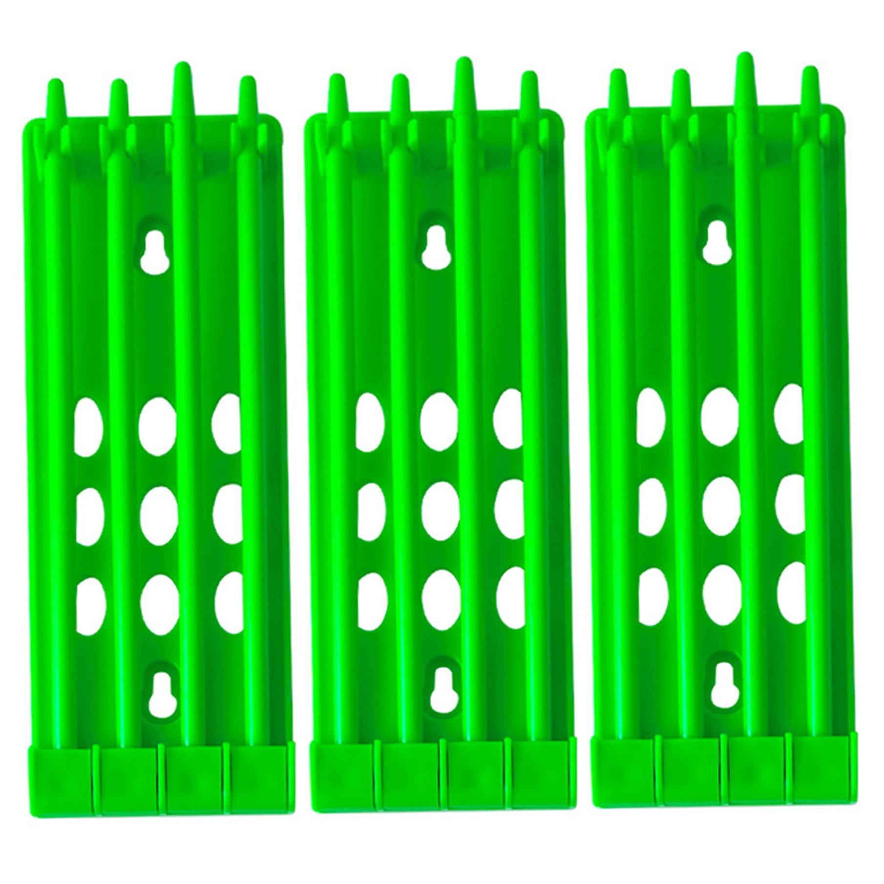 3Pcs Pigeon Supplies, Plastic Pigeons Leg Rings Holder Chicken Leg Bands Rack Frame 7.8x2.7 Foot Ring Place Organizer