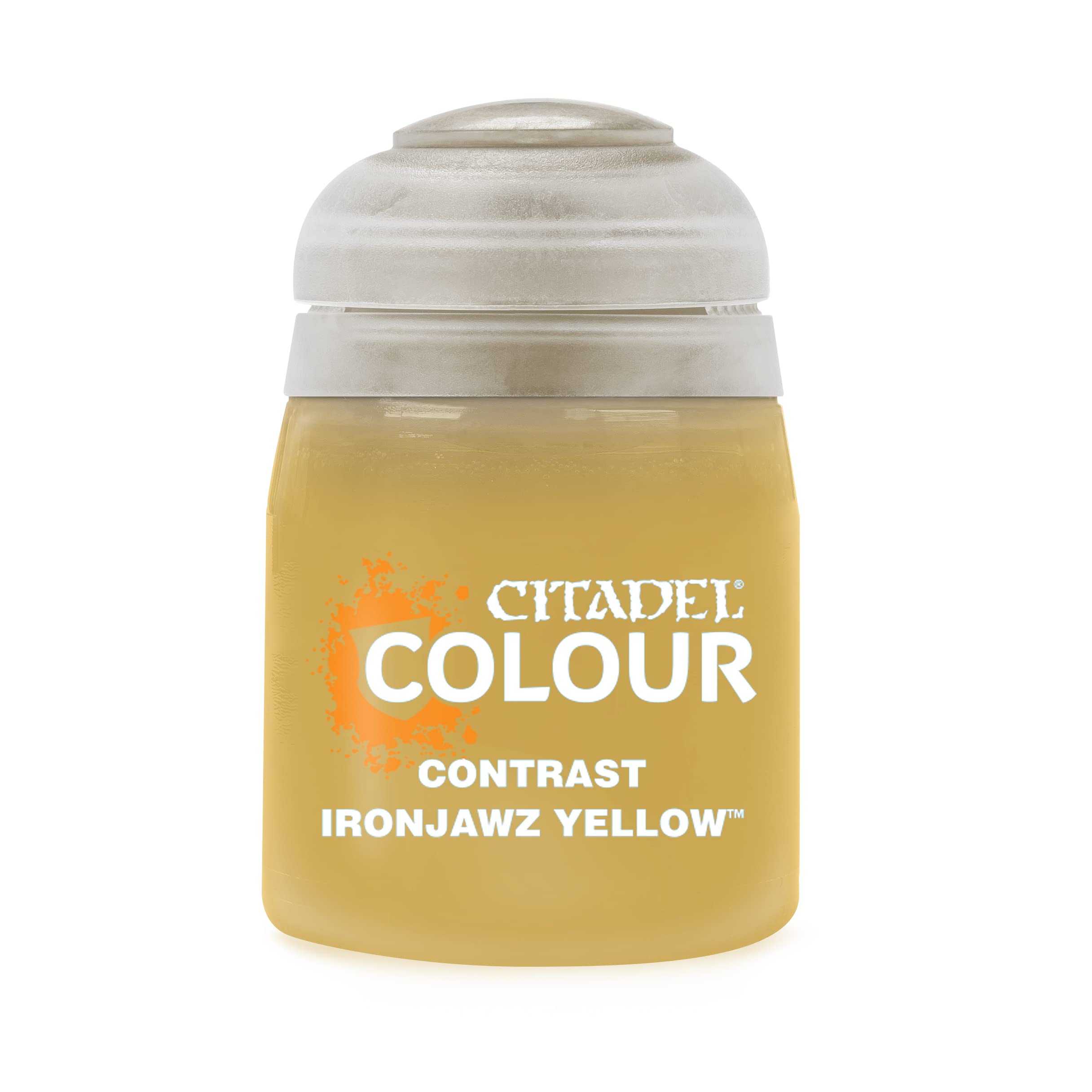 Citadel Paints Ironjawz Yellow Contrast Paint