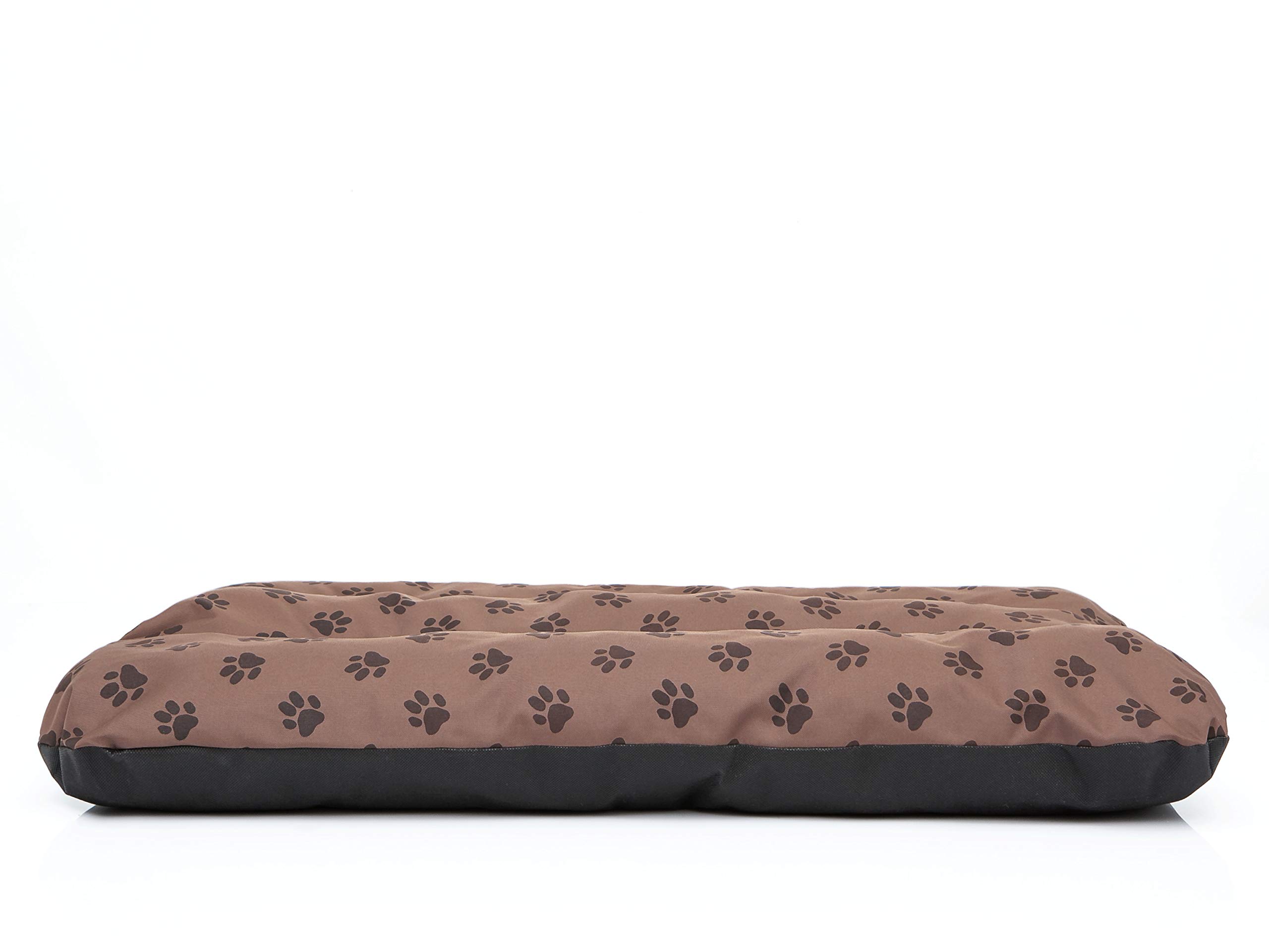PillowPrim Colchón para perros, sofá para perros, cojín para perros, colchón para perros, cama para mascotas, cama suave, cojín R2-100 x 70 cm, color marrón claro