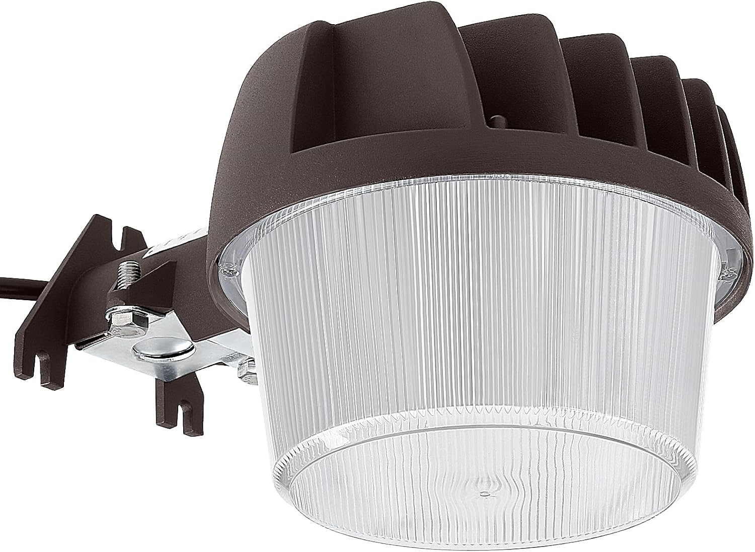 TORCHSTAR LED Barn Lights 50W, Dusk to Dawn Yard Lighting with Photocell, LED Area Light Outdoor, ETL Listed, Wet Location Area Street Light for Garage, 5-Year Warranty, 5000K Daylight, Bronze