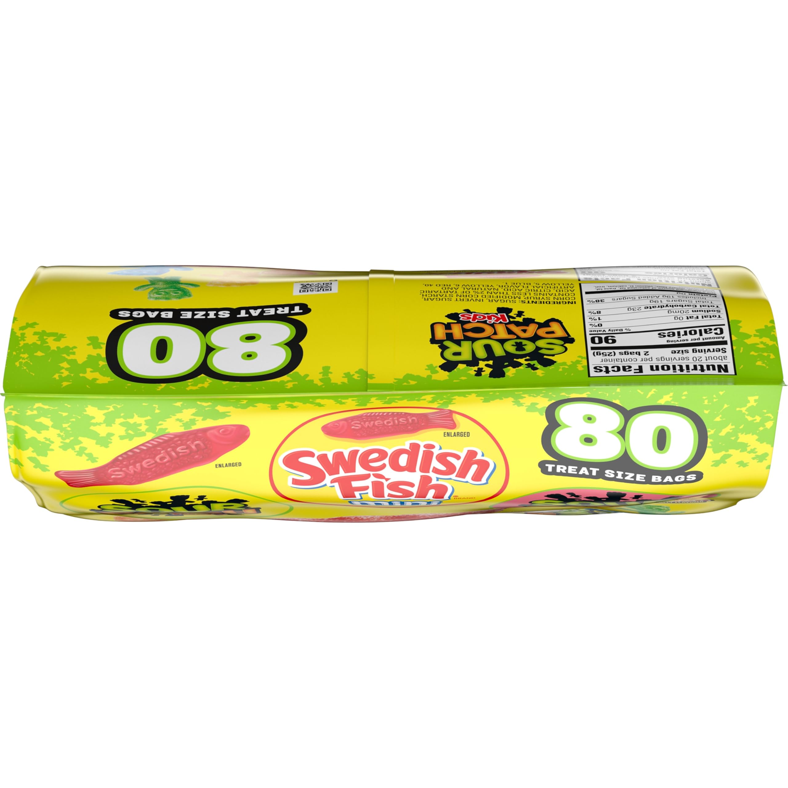 SOUR PATCH KIDS and SWEDISH FISH Mini Soft Chewy Candy Variety Pack Bulk Candy 80 Treat-Size Snack Packs — view 15