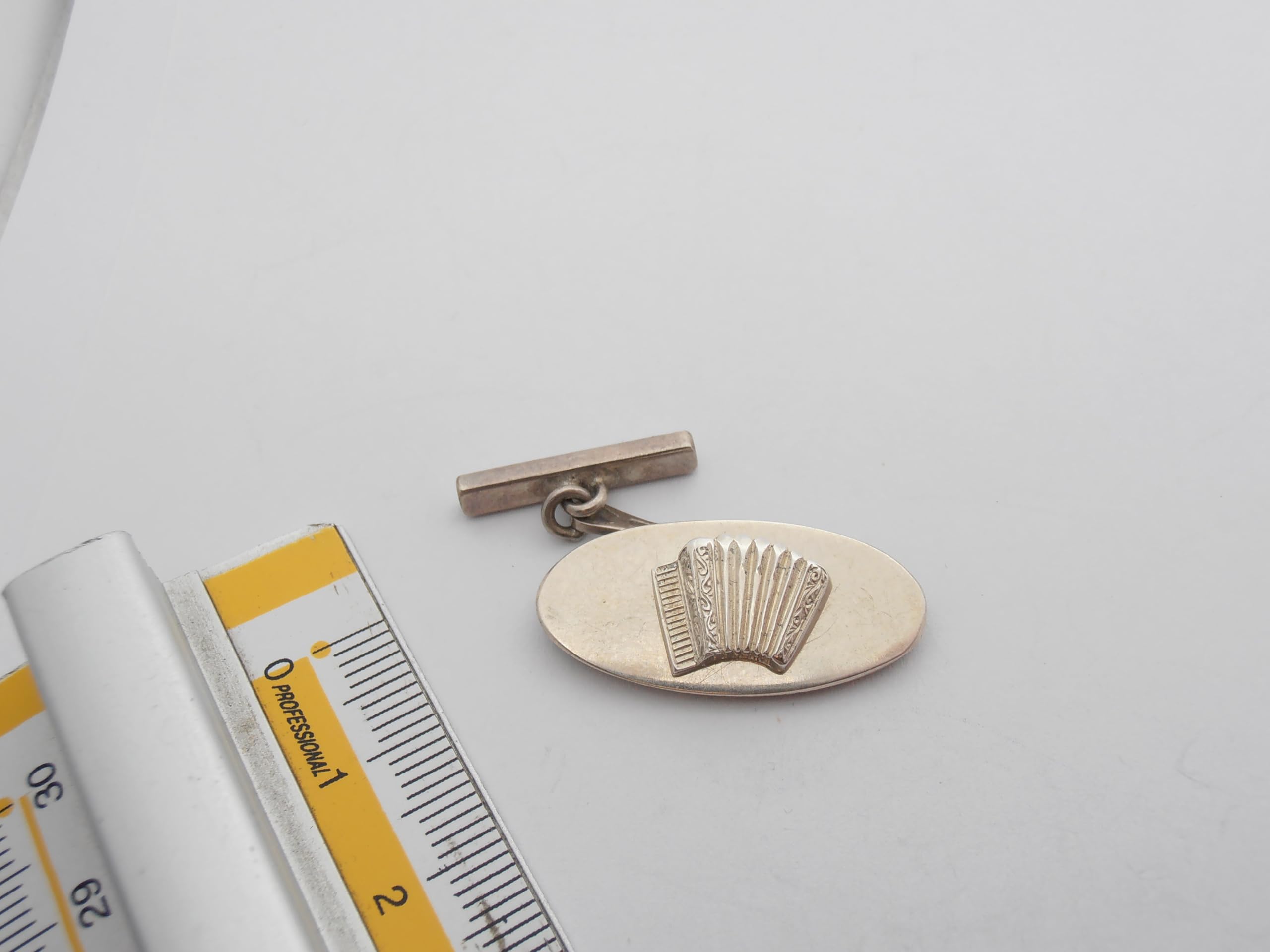 Fisarmonica : Gemelli in Argento 925 - Strumento Musicale - Musicista - Musica